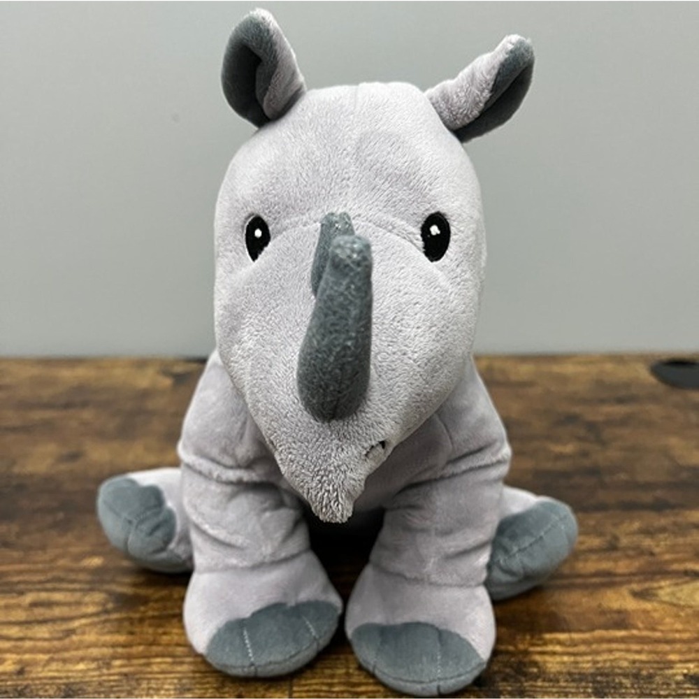 Kohls Cares I Know A Rhino Plush Stuffed Animal Grey Storybook Character Toy
